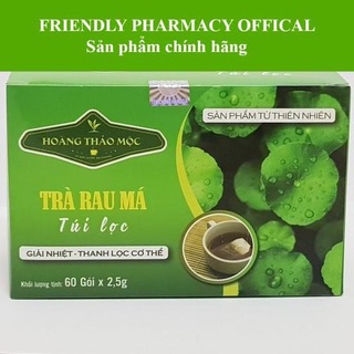 Trà rau má túi lọc Hoàng Thảo Mộc - Giúp thanh nhiệt, giải độc, lợi tiểu