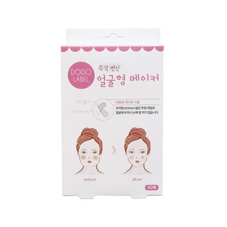 Hộp 40 Miếng Dán VLine Thon Gọn Mặt DODO LABEL