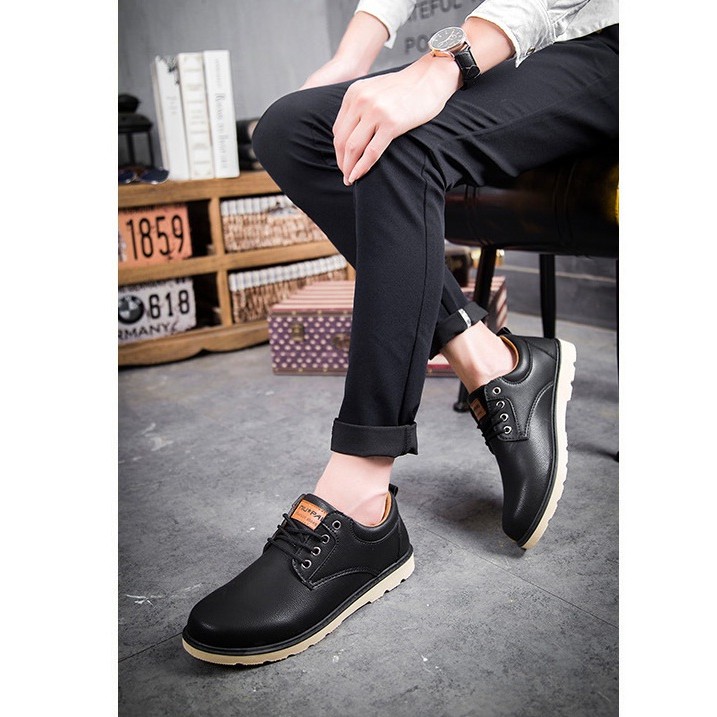 Giày Nam Da Cao Cấp Hàn Quốc - S19