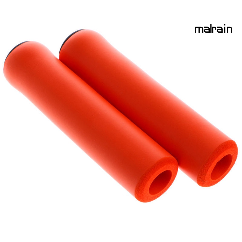 1 Cặp Vỏ Bọc Tay Lái Xe Đạp Leo Núi Bằng Silicon Mềm Siêu Nhẹ Chống Trượt