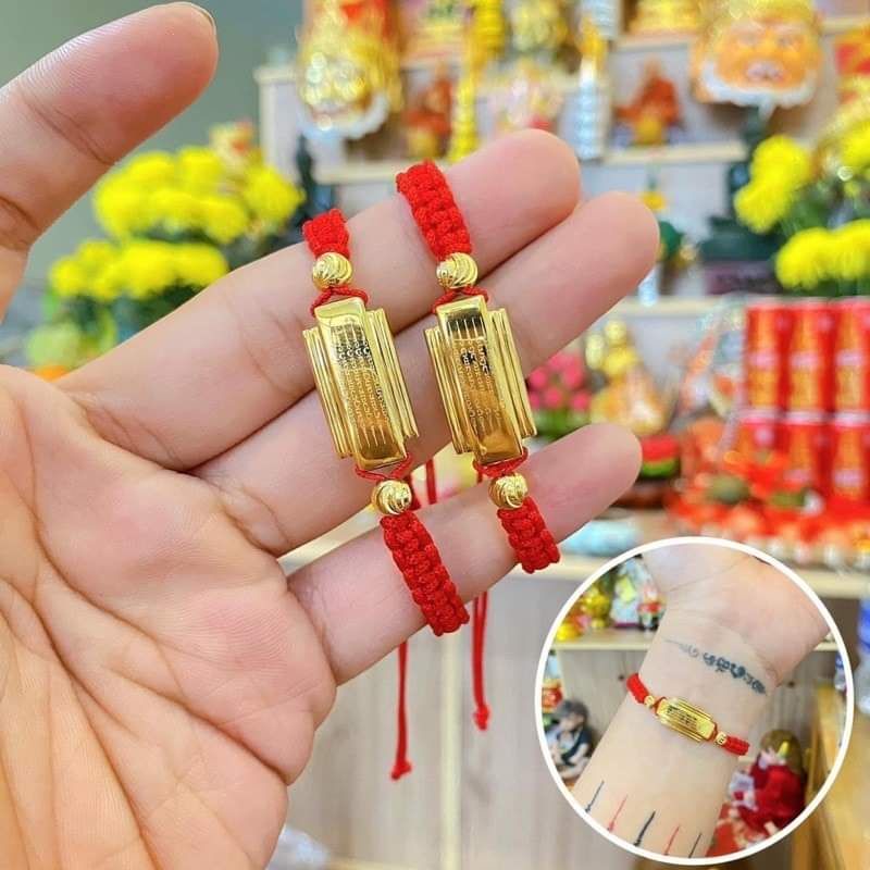 Vòng Đeo Tay 5 Dòng Kinh May Mắn