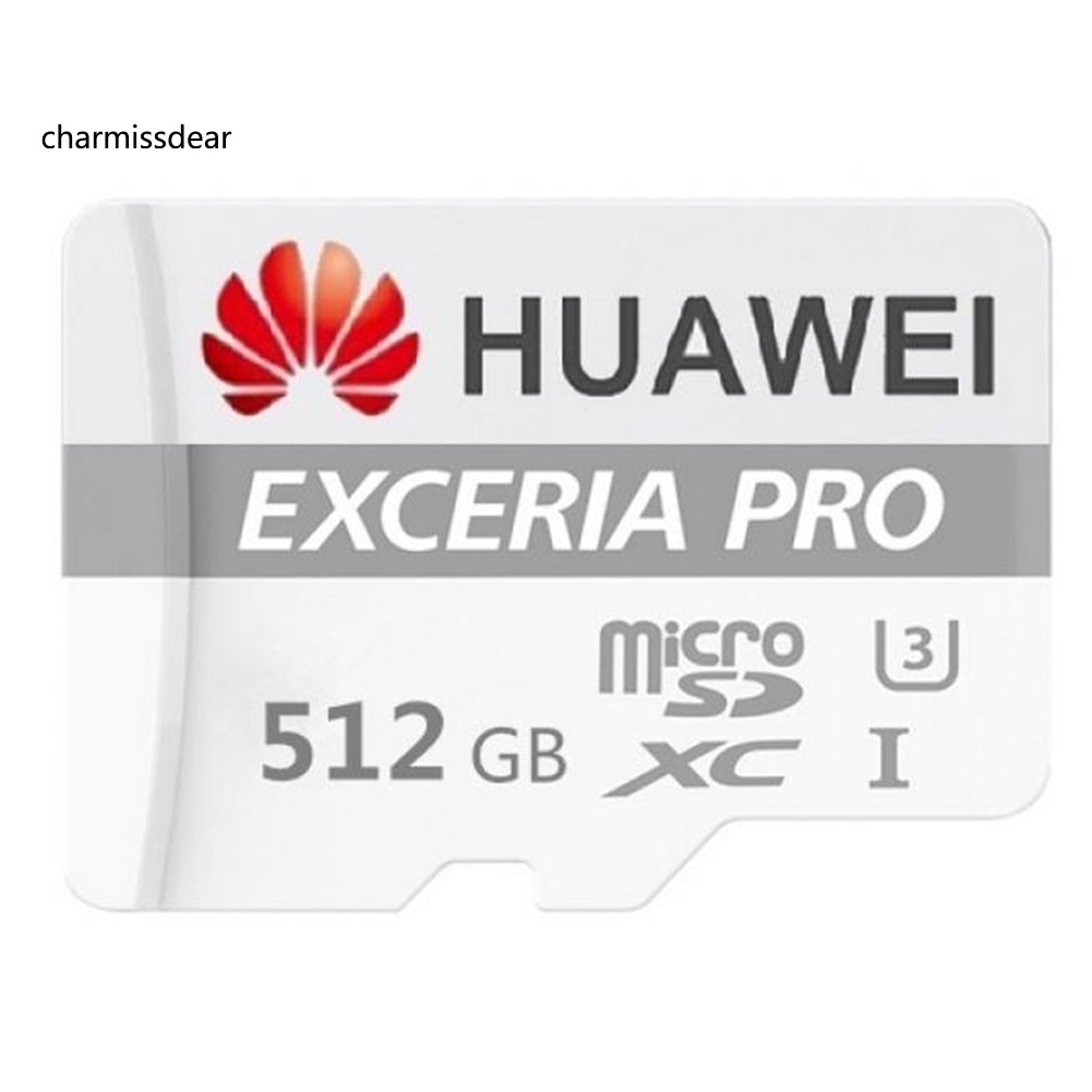 【charmissdear.TF】Hua Wei 512GB/1TB U3 High Speed TF Flash Memory Storage Card for Phone Tablet