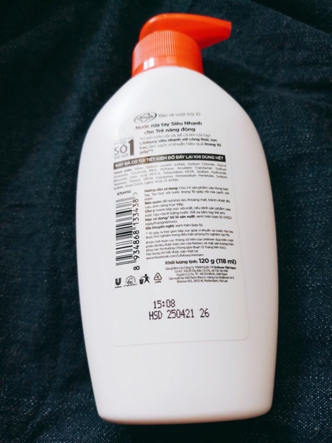 Nước rửa tay Lifebouy 120ml | BigBuy360 - bigbuy360.vn