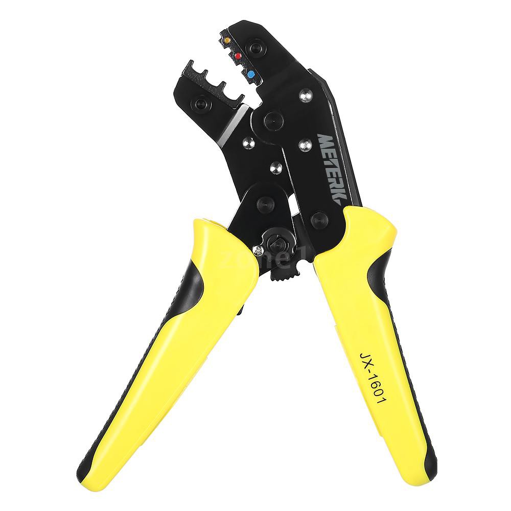 zone1 Meterk Professional 4 In 1 Wire Crimpers Engineering Ratcheting Terminal Crimping Pliers Bootlace Ferrule Crimper