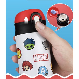 Bình nước giữ nhiệt marvel(hàng có sẵn)