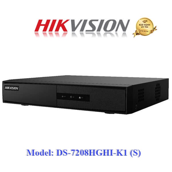 Đầu Ghi Hình Hikvision 8 Kênh DS-7208HGHI-K1 Hỗ Trợ Camera 2MP