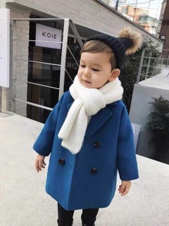 ÁO KHOÁC DẠ 2 LỚP 3 MÀU CHO BÉ