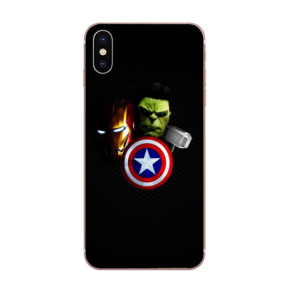 Ốp Lưng Tpu In Hình Các Nhân Vật Trong Truyện Tranh Marvel Cho Samsung Galaxy J3 J5 J6 J7 Note 8 S6 S7 S8 S9 S10 Edge Plus 2016 2017 2018