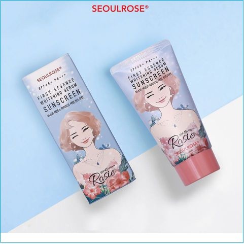 Kem Chống Nắng Seoul Rose Rosie First Essence Whitening Serum Sunscreen SPF45 PA+++ | BigBuy360 - bigbuy360.vn