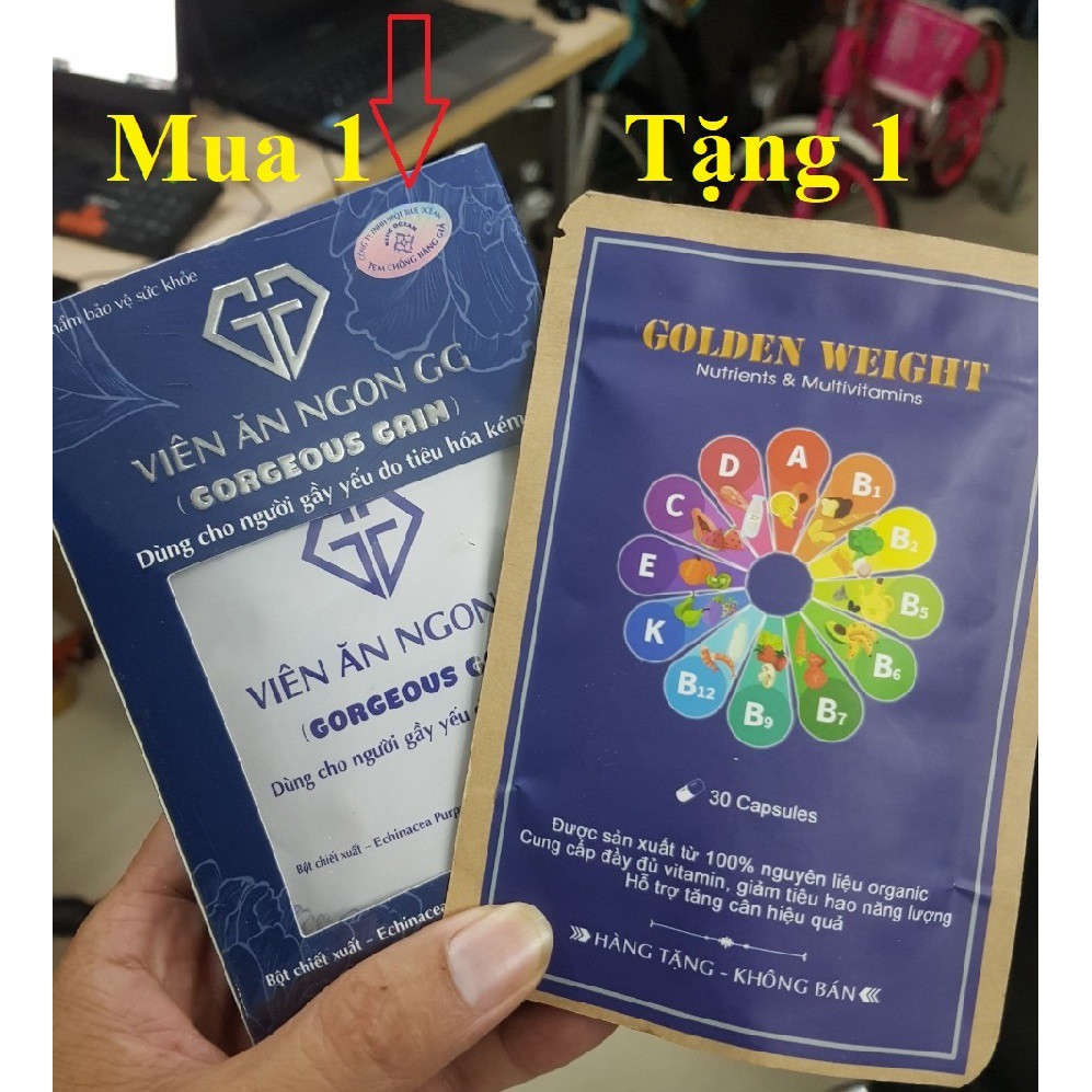 VIÊN ĂN NGON GG [chính hãng] Mẫu mới 2021_ Date mới [𝙇𝙞𝙣𝙝 𝙑𝙮̃ 𝘼𝙪𝙩𝙝𝙚𝙣𝙩𝙞𝙘]