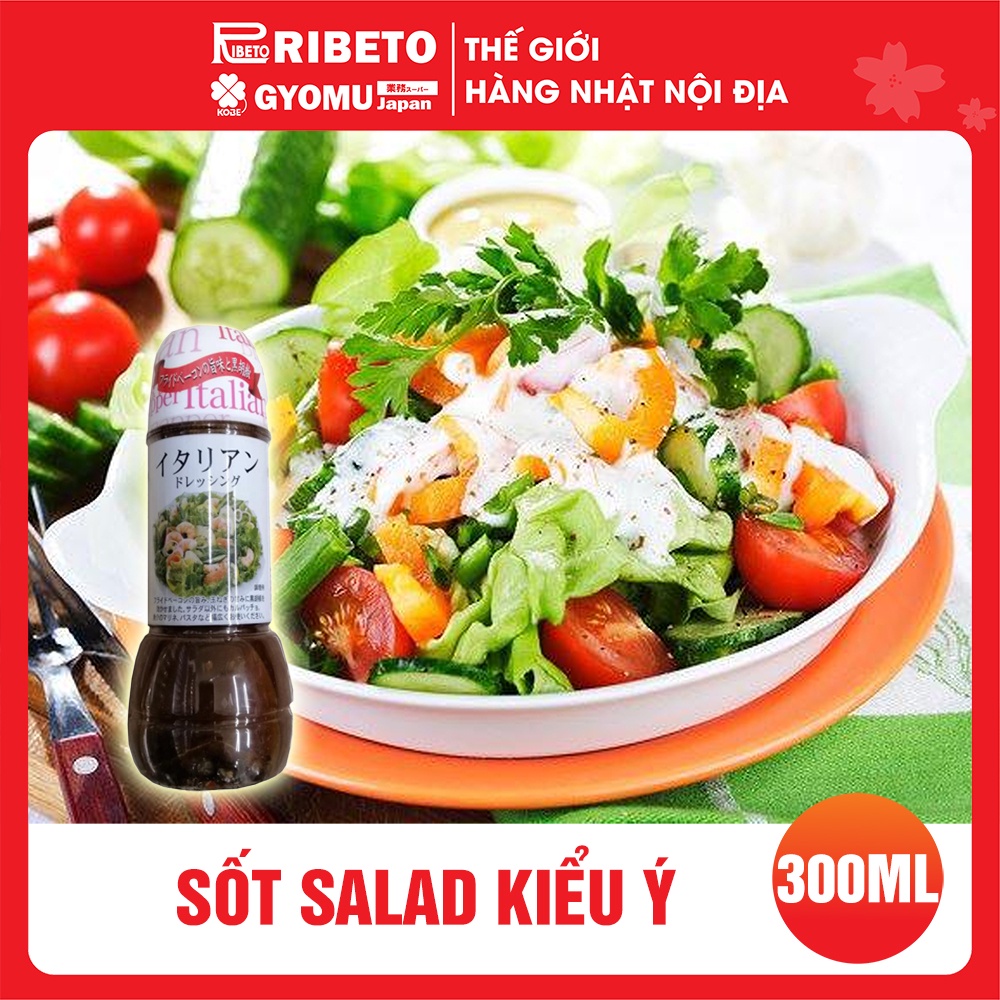 Sốt salad kiểu ý 300ml , Kobe Bussan - Hàng nội địa Nhật Bản