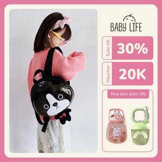 Balo hình trứng thú BABYLIFE cặp đi học đáng yêu, chống nóng cho bé trai và bé gái