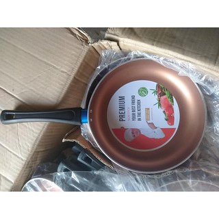 Chảo chống dính Elmich 24cm phủ sứ đáy từ
