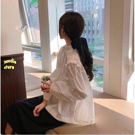 Áo baby don xếp li phối ren cổ pym89
