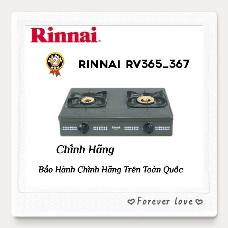 Bếp Ga Đôi Cao Cấp RINNAI✔RV 365_367