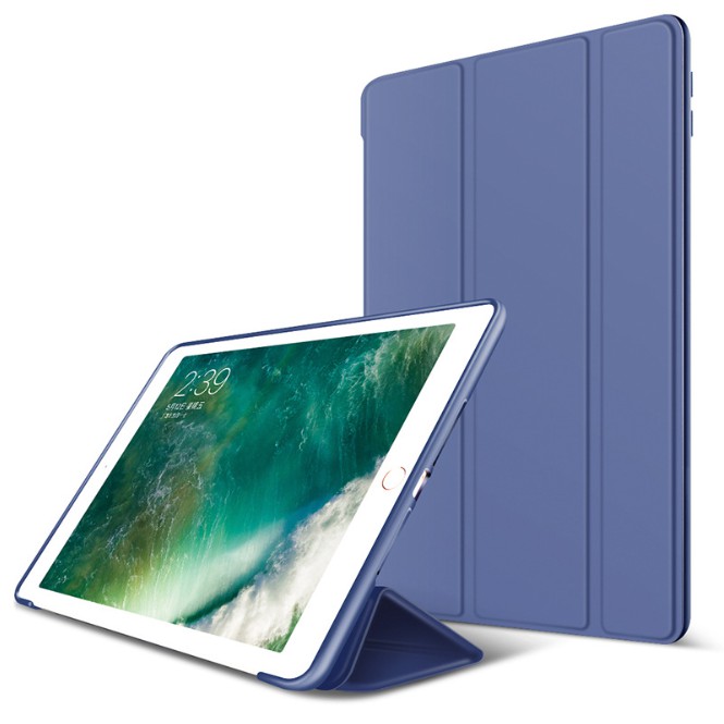 Bao Da Ốp Dẻo Silicon Mềm Mại Cho IPad 10.2/10.5 /Mini 1/2/34/5/Air1/2 / New 9.7 Tự Động Tắt Mở Màn Hình Thông Minh