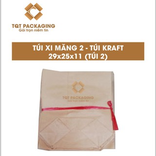 Bộ 100 Túi Rẻ Sập sàn túi Xi măng 29x25x11