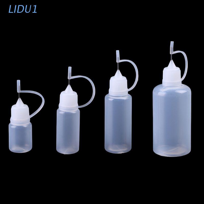 Chai nhựa rỗng 5-50ml có nắp đậy tiện dụng
