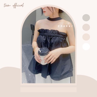 Áo ống hở lưng siêu xinh - Choker Top