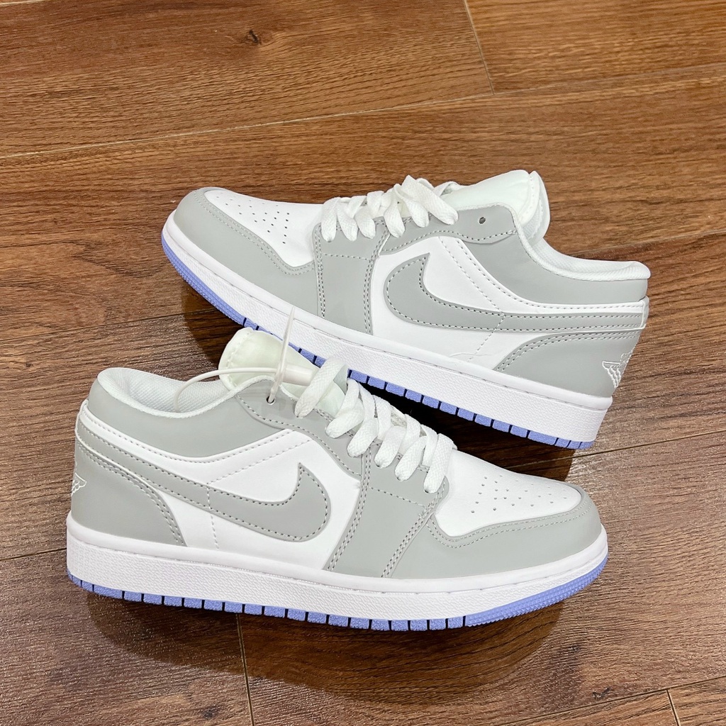 GIÀY JORDAN XÁM ĐẾ XANH CAO CẤP FULL BOX FREE SHIP