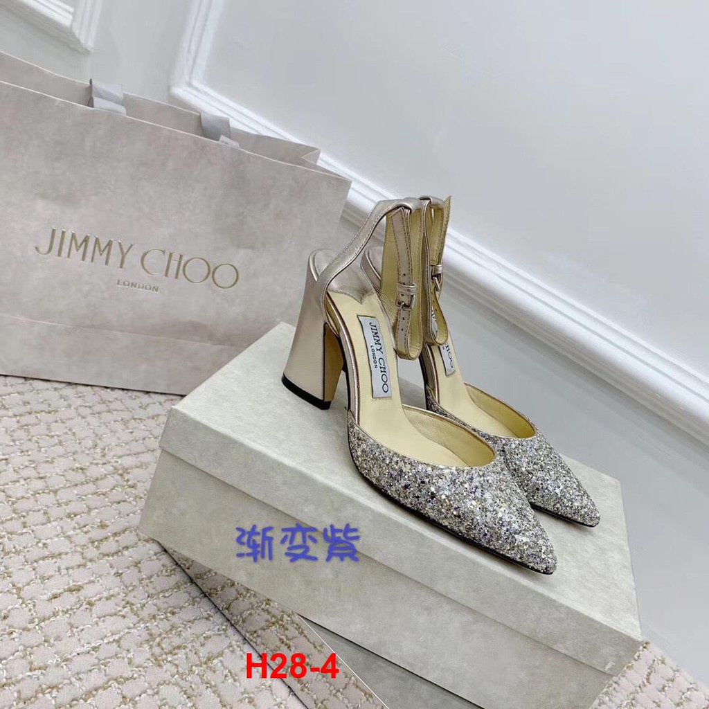 H28-4 Jimmy Choo sandal cao 8cm siêu cấp