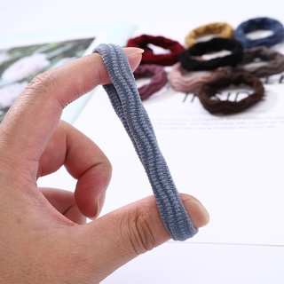 Set 20 dây buộc tóc co giãn màu đen cho nữ
