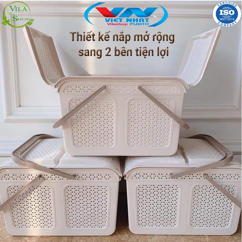 Làn Đi Sinh VIỆT NHẬT, Giỏ Đựng Đồ Đi Sinh Cho Mẹ Và Bé, Giỏ Xách Quai Giữa Cao Cấp