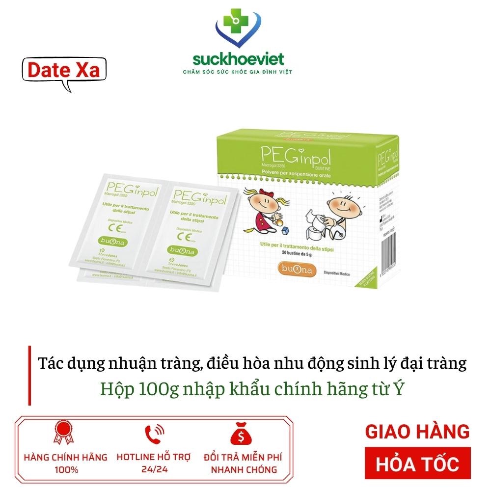 PEGINPOL 3350 - Táo bón không còn lo lắng 100g bột