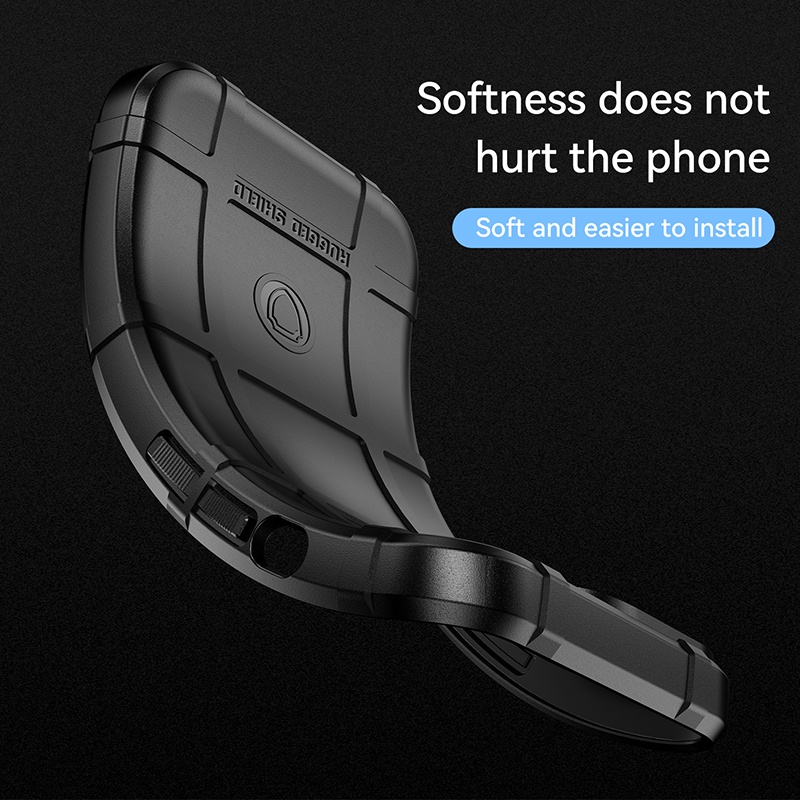 Ốp Điện Thoại Silicone Kiểu Áo Giáp Chống Sốc Cho Realme C35 RMX3511 OPPO Realme C 35 2022
