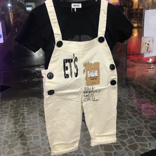Set yếm kèm áo cho bé trai bé gái