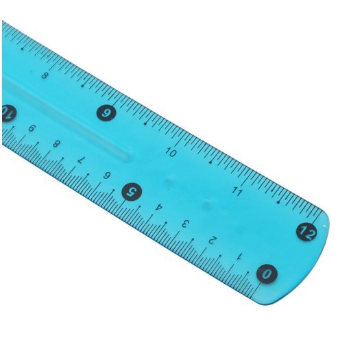Thước dẻo hai mặt xinh xắn cho học sinh 30cm