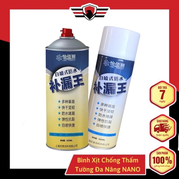 Bình Xịt Chống Thấm Tường Đa Năng NANO, Bình Xịt Chống Thấm Dôt Nước Cao Cấp Nhật Bản