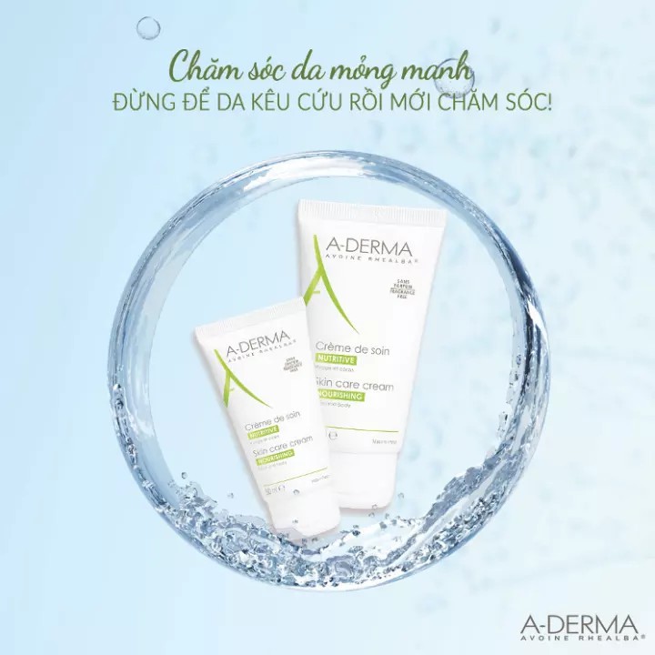 Gel rửa mặt tắm gội dịu nhẹ A Derma Hydra Shower Gel Protective 200ml