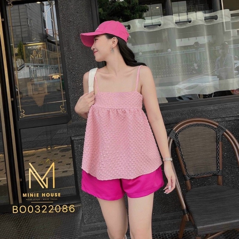 SET ÁO BBD 2 DÂY XỐP + QUẦN SHORT NHIỀU MÀU