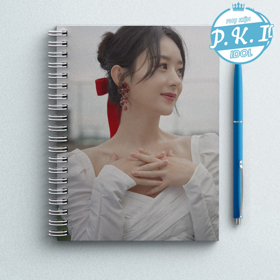 Sổ Còng Notebook In Hình Triệu Lệ Dĩnh 2021 Siêu Ngầu - QUÀ TẶNG C-POP