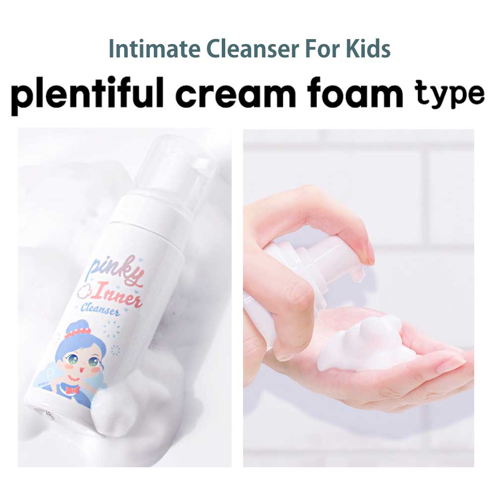 I'm Pinky trẻ con Kids Intimate cleanser Wash cho bé trẻ em