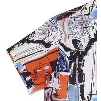 Áo Sơ Mi Ngắn Tay Plus Size Họa Tiết Graffiti WACKO MARIA Cho Nam Nữ