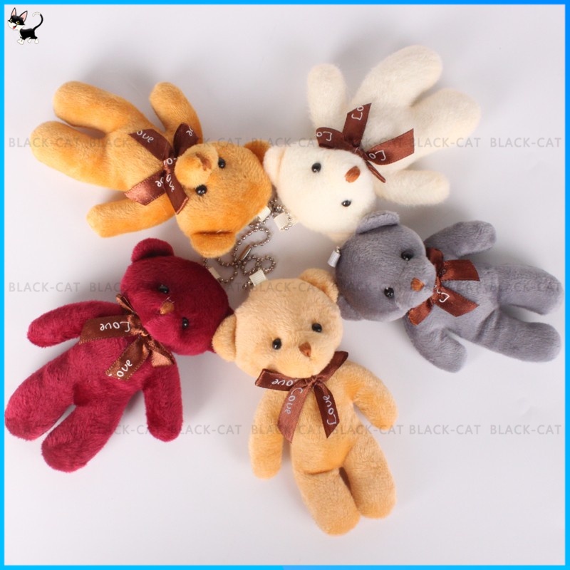 Gấu Teddy Nhồi Bông Cỡ Nhỏ Dễ Thương