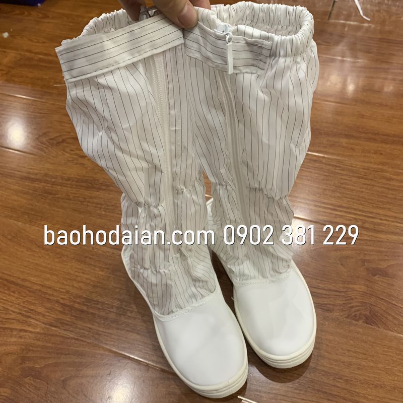 Ủng phòng sạch chống tĩnh điện loại dây kéo LINKWORLD LH-014-2