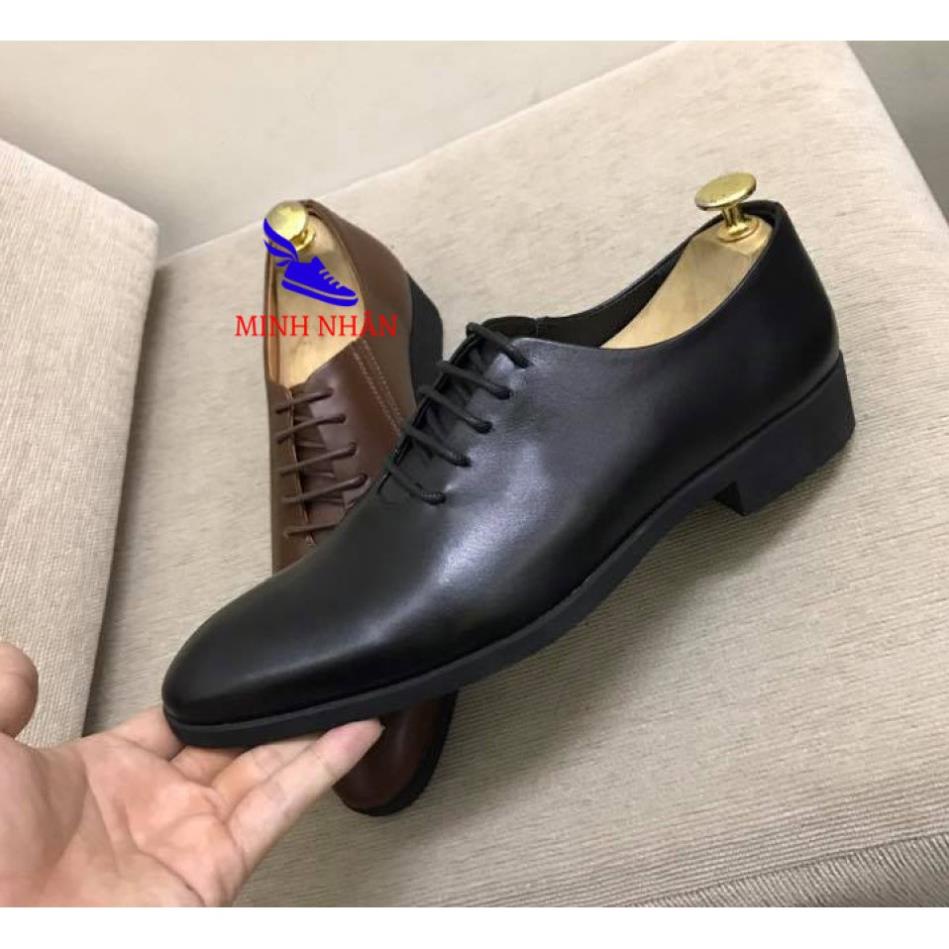 Giày tây nam da bò giày công sở buộc dây da bò cao cấp Thời trang Hàng hiệu Giá rẻ Mẫu Mới Đế Khâu Hàng xuất khẩu B-10 ^