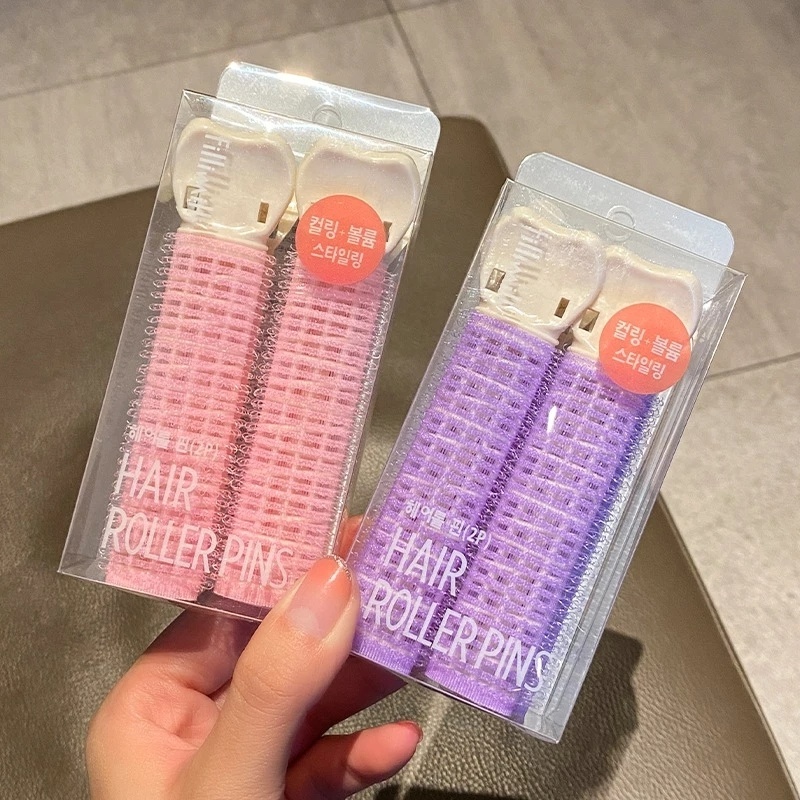 Set 2 Dụng Cụ Uốn Xoăn Tóc Tự Dính Tiện Dụng