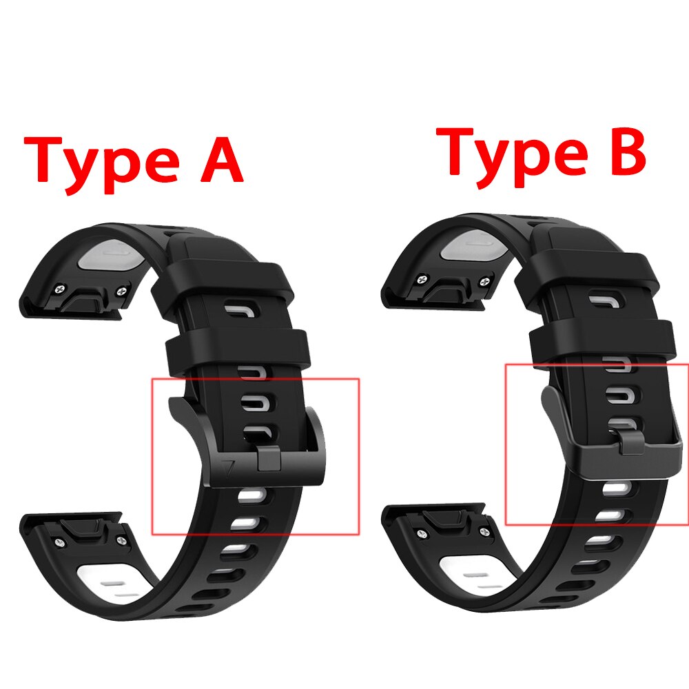 Dây đeo silicone 22mm cho đồng hồ thông minh Garmin Instinct/ Fenix 5/ 5plus/ 6/ 6pro/ 935/ 945