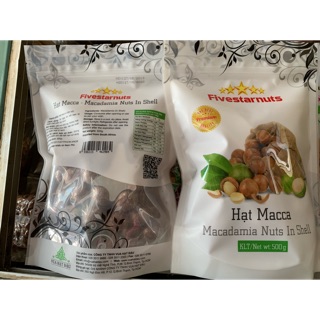 HẠT MACCA MỸ -VUA HẠT -(500g)-DATE 2020