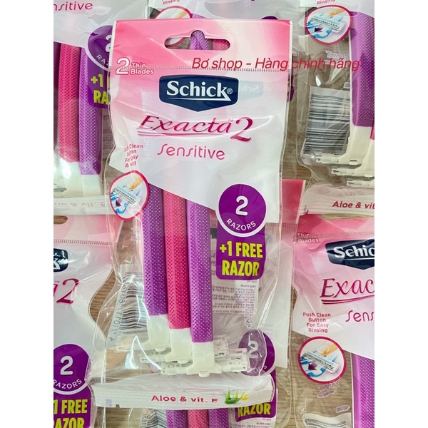 Dao cạo dành cho nữ Schick exacta 2