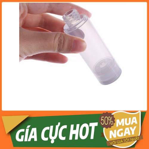 ❣️[Chai Lọ Hút Chân Không]❣️ Chai Nhựa Trong Suốt Nhấn Xịt Giọt Hút Chân Không 5ml/15ml/30ml/50ml Chiết Mỹ Phẩm