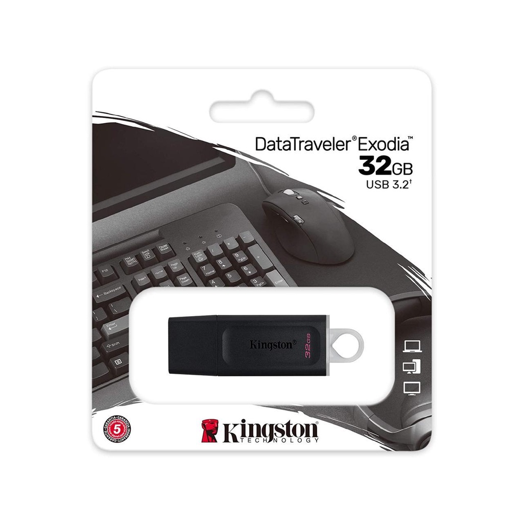 USB Kingston datatraveler 32GB 3.2 DataTraveler Exodia Chính hãng