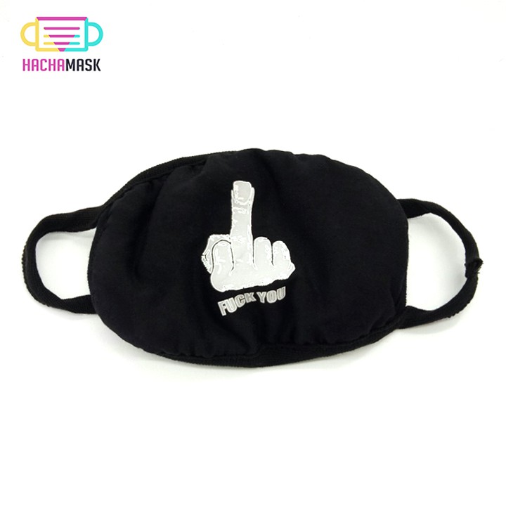 Khẩu Trang Fuck You | Khẩu Trang Ngón Tay Giữa | Hàng Độc Quyền | BigBuy360 - bigbuy360.vn