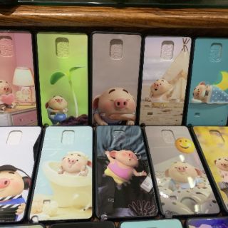 Ốp Samsung Note4 dẻo viềng hình bóng kute(chọn ngẫu nhiên)