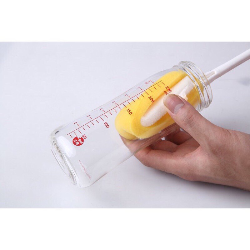 Bộ dụng cụ cọ rửa bình sữa 5 chi tiết, cực kỳ tiện lợi