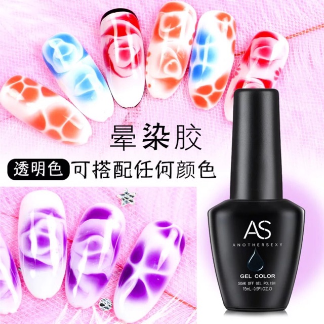 Gel loang AS chai đen 15ml chính hãng